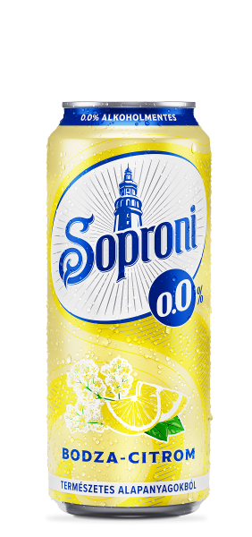 Soproni Bodza-citrom 0.0%