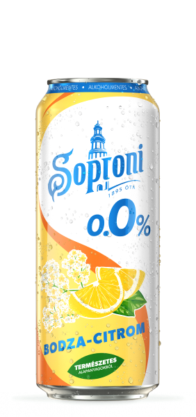 Soproni Bodza-citrom 0.0%