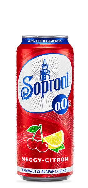Soproni Meggy-citrom 0.0%
