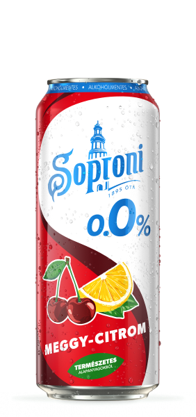 Soproni Meggy-citrom 0.0%